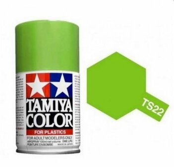 85022, TS-22 vel groen glanzend 100ml Spray