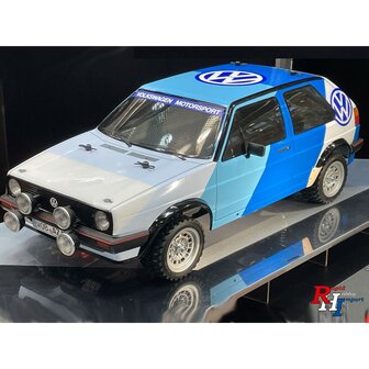 RC auto 58714 1:10 RC VW Golf Mk2 Gti 16V Rally MF-01X met certificaat