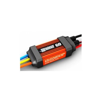 Hornet 60A brushless ESC for helicopters ans aircrafts.