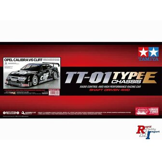 RC auto 58701 1:10 RC Opel Calibra V6 Cliff (TT-01E)