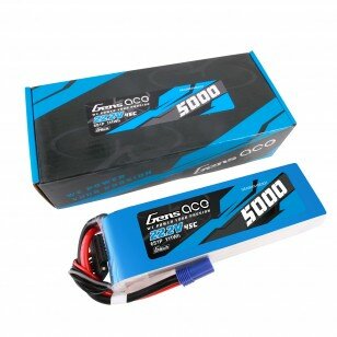 GEA506S45E5GT Gens ace G-Tech 5000mAh 22.2V 45C 6S1P Lipo Battery Pack with EC5 Plug
