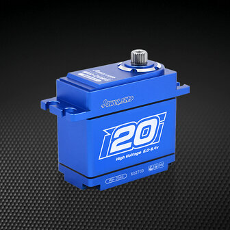 PowerHD WH20KG waterproof 20kg servo met metalen tandwielen