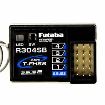 Ontvanger FUTABA R304SB Receiver 2.4G T-FHSS car/boat
