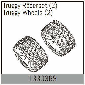 Absima stroke 1/8 Truggy bandenset 2 stuks 1330369