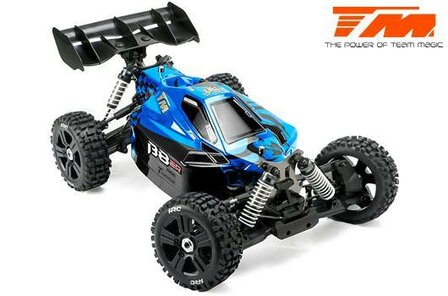 TM560011DH6 Car - 1/8 Electric - 4WD Buggy - RTR - 2250kv Brushless Motor - 6S - Waterproof - Team Magic B8ER Blue Black