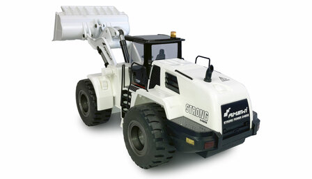 RC shovel RADLADER G485 AE wei&szlig; 1:14, Teilmetall RTR, Sound, Licht, 10-Kanal 22535