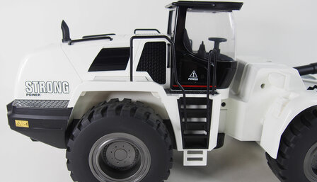 RC shovel RADLADER G485 AE wei&szlig; 1:14, Teilmetall RTR, Sound, Licht, 10-Kanal 22535