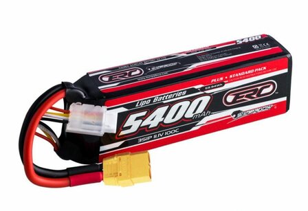 Sunpadow ERC Plus LiPo 5400mAh 3S 11.1V XT90 100C