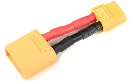 Revtec - Power Adapter Lead - XT-60 Socket naar XT-90 Plug - 12AWG Silicone Wire - 1 pc GF-1301-143