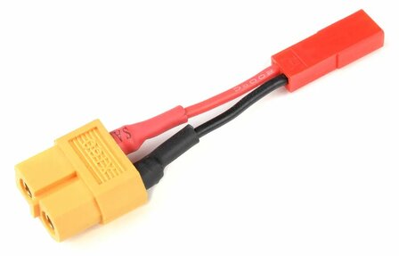 Revtec - Power Adapter Lead - XT-60 Socket naar BEC Plug - 20AWG Silicone Wire - 1 pc GF-1301-142