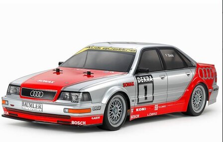 58699 Body Set audi 1992 V8 touring clear body
