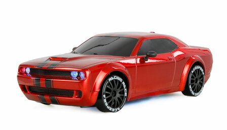 21114 Drift Muscle Car Onroad/Drift 4WD 1:20 RTR rood