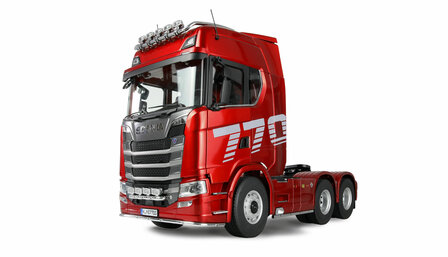 22703 Scania 770 S vrachtwagen trekker 6x6 1:14 RTR rood
