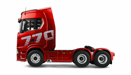 22703 Scania 770 S vrachtwagen trekker 6x6 1:14 RTR rood