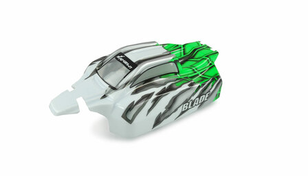 004-22314-001 Karosserie Blade BX pro groen 1:10, fertig lackiert