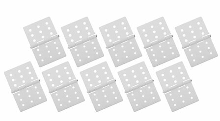 GF-2150-004 Revtec - Nylon Pinned Hinge - X-Large 26x39mm - 10 pcs