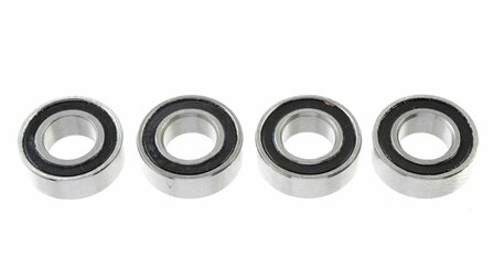 GF-0500-010 Revtec - Ball Bearing - Chrome Steel - ABEC 3 - Rubber Shielded - 6X12X4 - MR126-2RS - 4 pcs