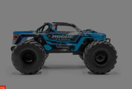 ROGUE TERRA borstelloze SPORT Blue-PACK accu&#039;s en lader