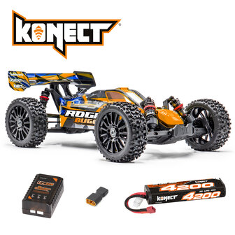 ROGUE Buggy 1/8 Brushless Orange-PACK met accu en lader