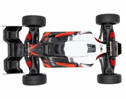 Funtek SBX Buggy 1/12e XL Rood / zwart met accu en lader