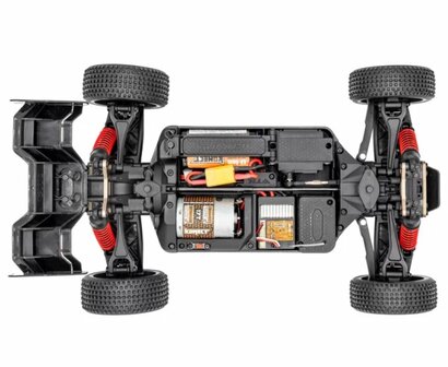 Funtek SBX Buggy 1/12e XL Geel / zwart met accu en lader