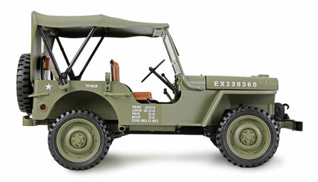 Jeep Willys MB Scale Crawler 4WD 1:14 RTR groen 22737