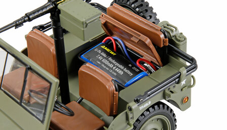 Jeep Willys MB Scale Crawler 4WD 1:14 RTR groen 22737