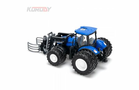 KO6634HB KORODY Tractor with double wheels and bale clamp RC RTR 1:24