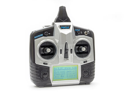 ET1111 Zenderset ETRONIX PULSE EX4GPRO 4CH 2.4GHZ FHSS STICK RADIO SYSTEM