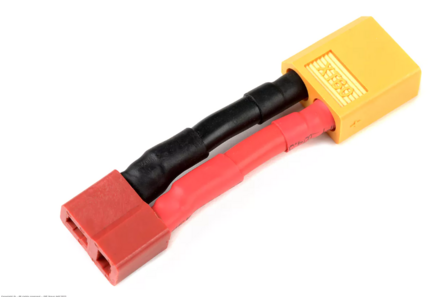 Revtec - Power Adapter Lead - Deans Plug naar XT-60 Plug - 12AWG Silicone Wire - 1 pc GF-1301-088