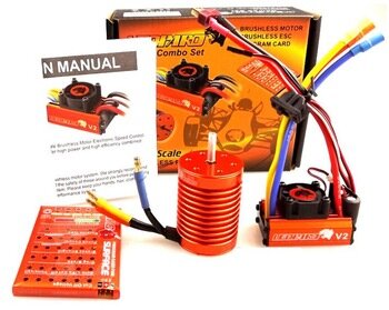 SkyRC Leopard 60A v2 + 13.0T 3000KV 1/10 Sensorless Combo