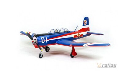 RC vliegtuig Nanchang CJ-6 V2 1200mm met Reflex V2 Gyro FMS133P-REF