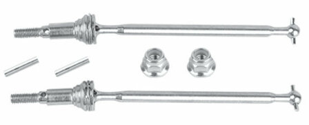 AB30-WJ02 Absima Ersatz-  Tuningteile 1:16 Spirit X Truck Racer Alu. front CVD drive shaft set