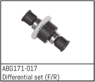ABG171-017 Absima Ersatzteil f&uuml;r Absima 1:14 First Step Performance Cars Differential F/R