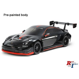 47512 1:10 RC Porsche 911 GT3R (992) TT-02 pre-painted body bouwpakket