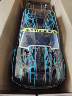 RC auto monster truck HI2101 EMXT-1 MONSTER TRUCK ELETTRICO 2.4Ghz 1/10