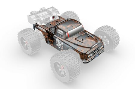 Body compleet afgelakt voor C-00180-381 Polycarbonate Body &ndash; Dementor XP 6S &ndash; Painted &ndash; Cut