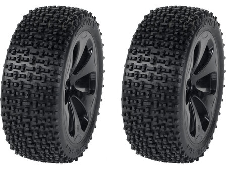 MP-6355-M3 Medial Pro Wheel 3.3" SC Raptor H12/24mm, Tire Gravity M3