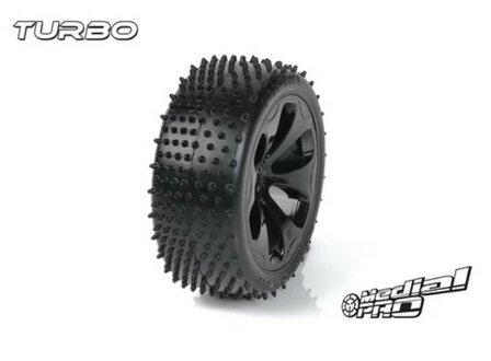 MP-6365-M3 MEDIAL PRO T&amp;R,3.3,RAPTOR, M3,BLK,F&amp;R, TURBO MP-6365-M3