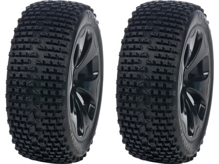 MP-6125-M3 Medial Pro Wheel 3.3" SC Raptor H12/22mm, Tire Viper M3