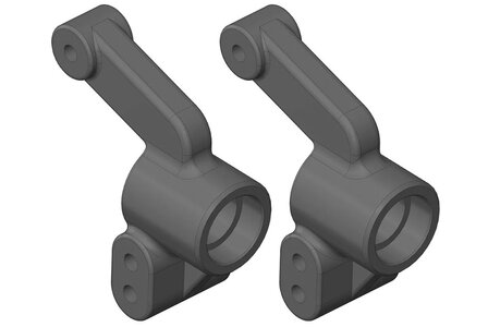 Onderdeel C-00250-068 Team Corally - Naaf - Achterzijde - Samengesteld - 2 stuks