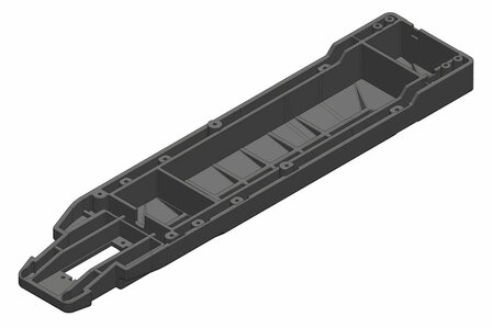 Onderdeel C-00250-001 Team Corally - Chassis - 2WD - Lange Wielbasis - Samengesteld