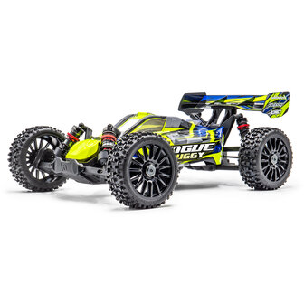 ROGUE Buggy 1/8 Brushless Yellow-PACK met accu en lader