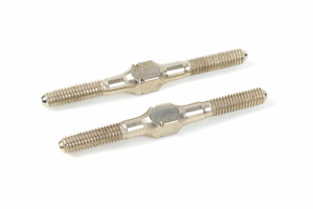 onderdeel C-00180-129 Team Corally - Spanschroef - M3 - 35mm - Staal - 2 stuks