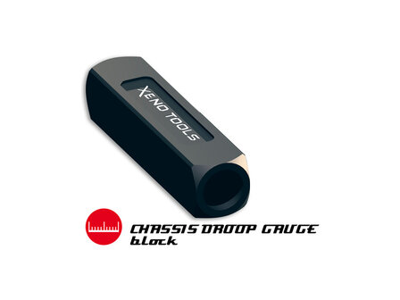 XT-2002 Xenotools - 1/8 - 1/10 Chassis droop gauge block - 20mm - 1 pc