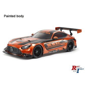 RC auto 47519 1:10 RC Mercedes-AMG GT3 EVO Painted Body TT-02