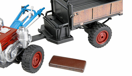 Retro-Traktor mit Rauch &amp; Licht 4WD 1:12 RTR