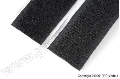 G-Force RC - Velcro klittenband zelfklevend, 20mm breed (50cm)