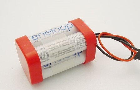 Battereij NiMH Receiver pack 4,8 V 2000mAh  Futaba plug