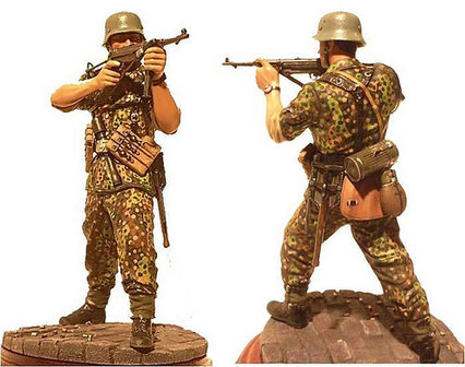 Tamiya bouwpakket 36303 schaal 1:16 WWII German Infantryman  Elite